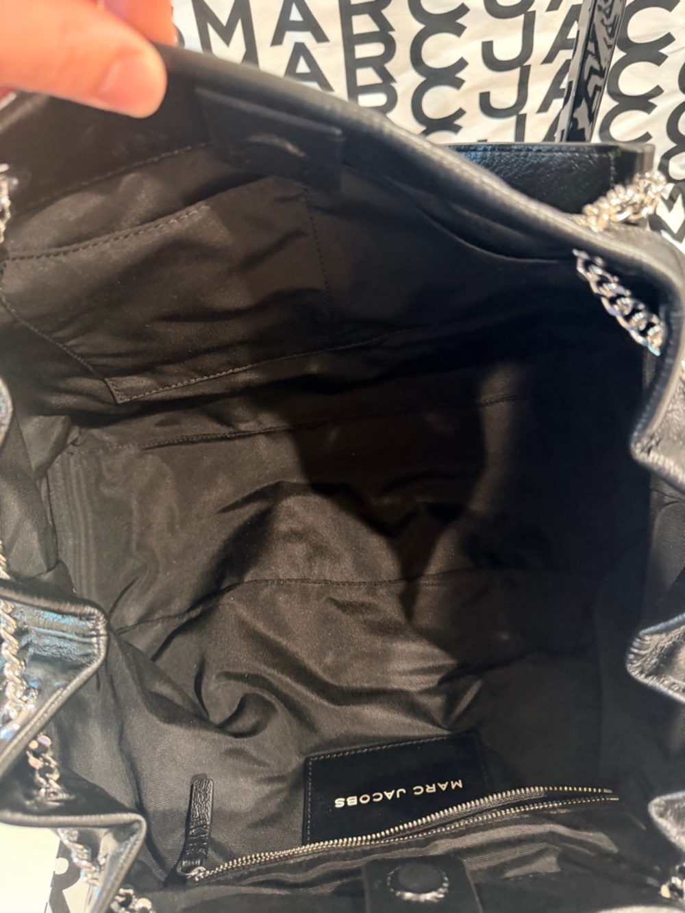 Large chain sack bag - Marc Jacobs - Picture 5 of 16